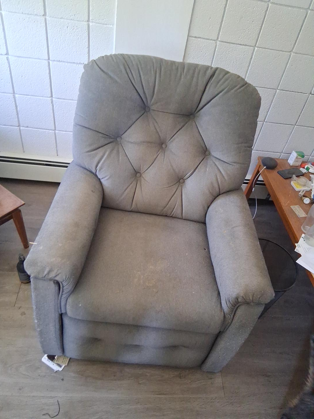 Grey Recliner Chair thumbnail