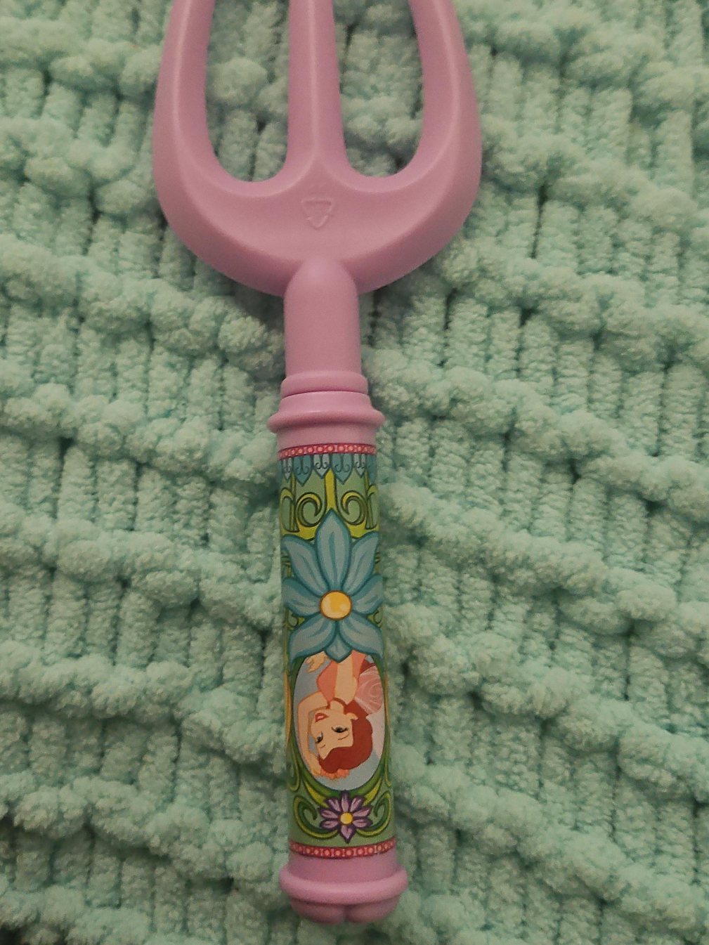 Disney Princess Ariel Toy Fork thumbnail