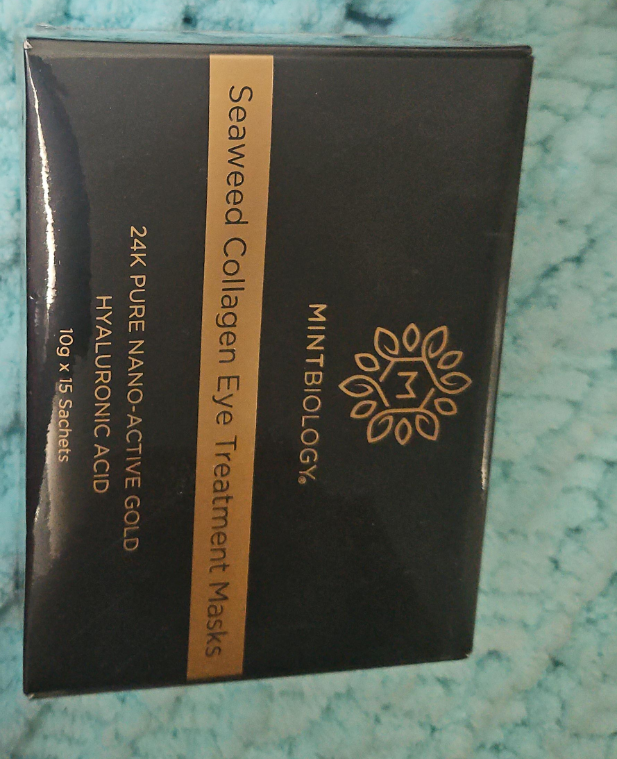 Mintbiology Seaweed Collagen Eye Treatment Masks thumbnail