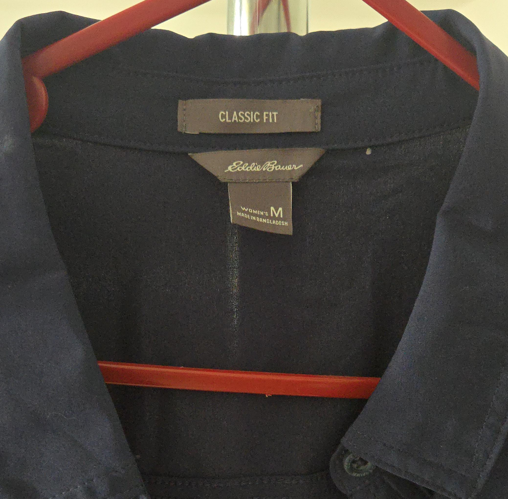 Eddie Bauer Classic Fit Women's Shirt - Size M thumbnail