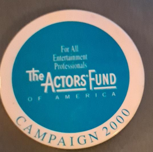 The Actors Fund Campaign 2000 Button thumbnail