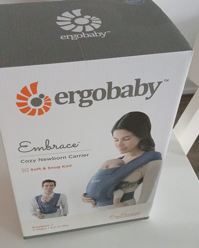 Ergobaby Embrace Cozy Newborn Carrier - Navy thumbnail