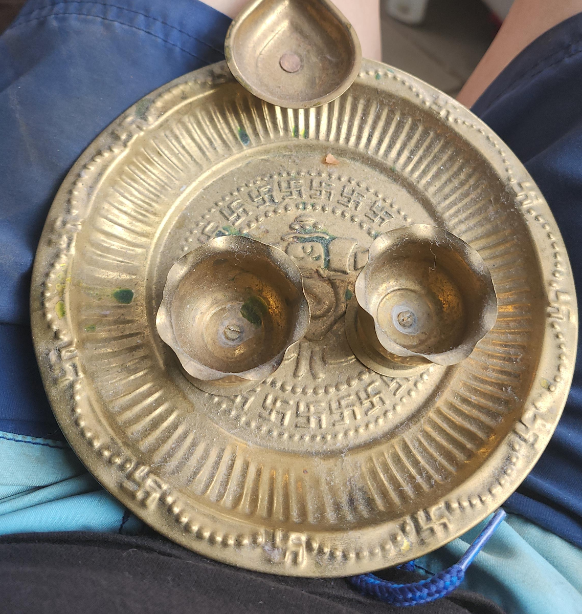 Brass Pooja Thali thumbnail