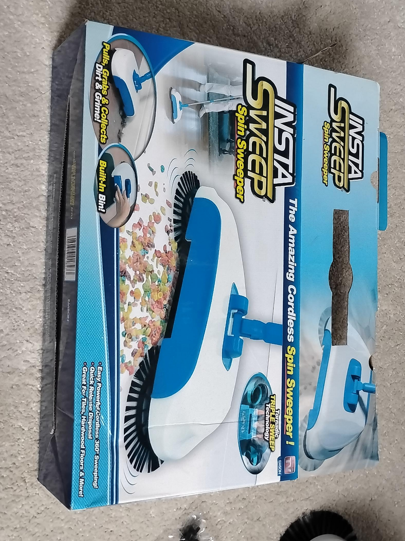 Insta Sweep Spin Sweeper - Cordless thumbnail