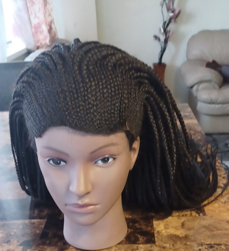Braided Wig - Black thumbnail