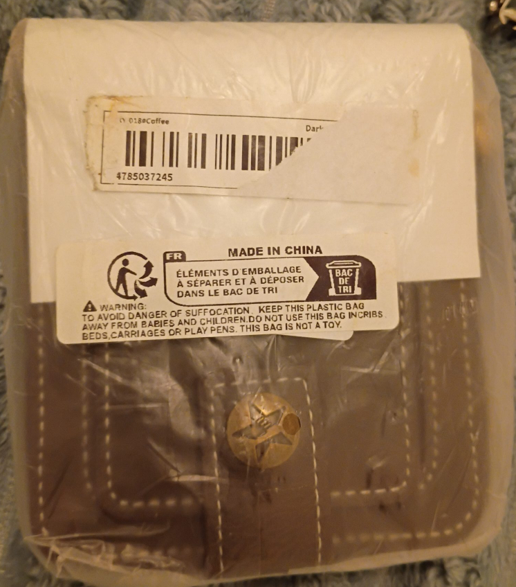 Coffee Dark Brown Bag wallet