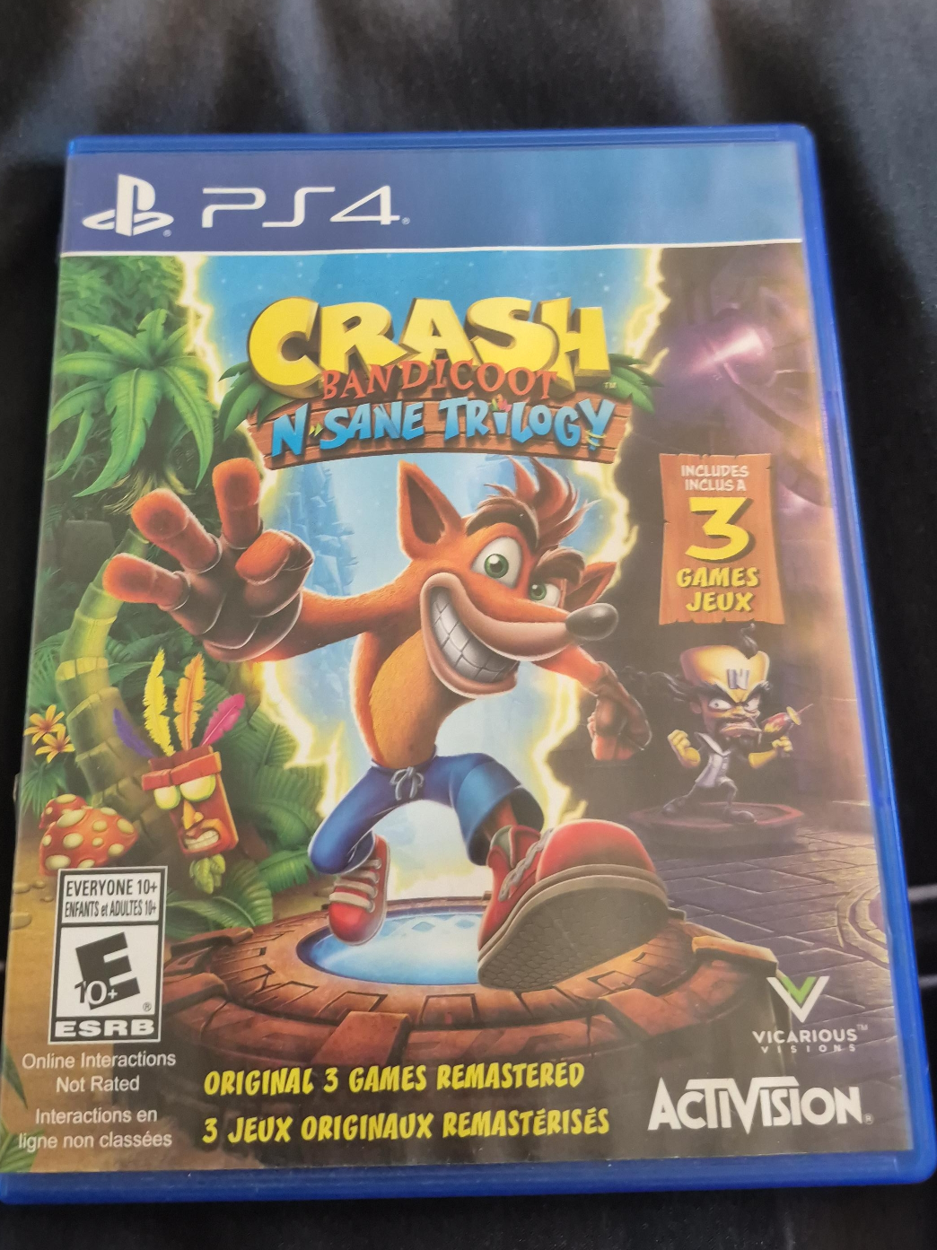 Crash Bandicoot N. Sane Trilogy - PS4 Game image indicator(1)