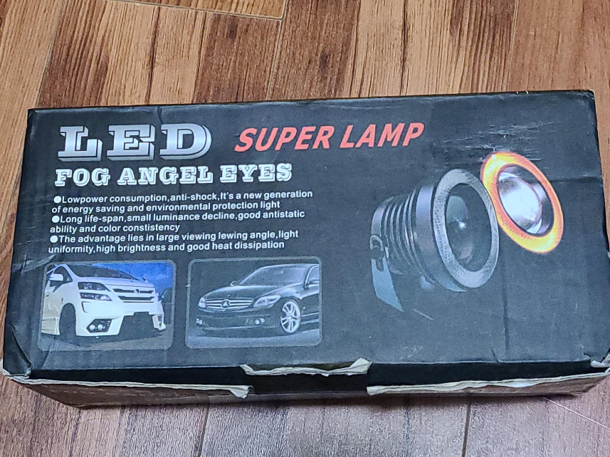 LED Super Lamp Fog Angel Eyes thumbnail