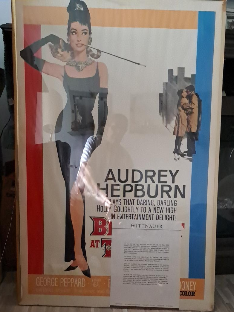 Audrey Hepburn 'Breakfast at Tiffany's' Poster thumbnail