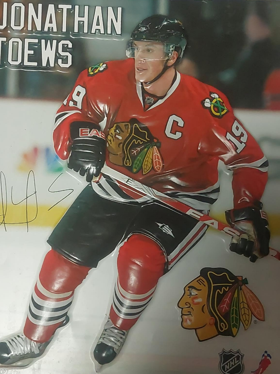 Jonathan Toews Chicago Blackhawks Poster thumbnail