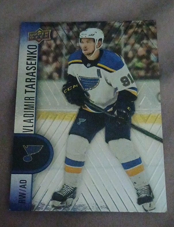 Vladimir Tarasenko Upper Deck Hockey Card thumbnail