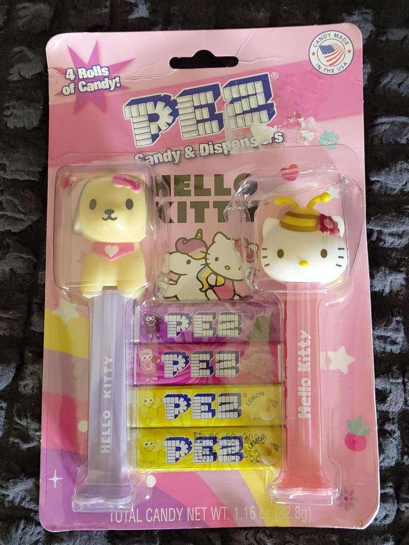 New Hello Kitty PEZ Candy Dispenser Set thumbnail