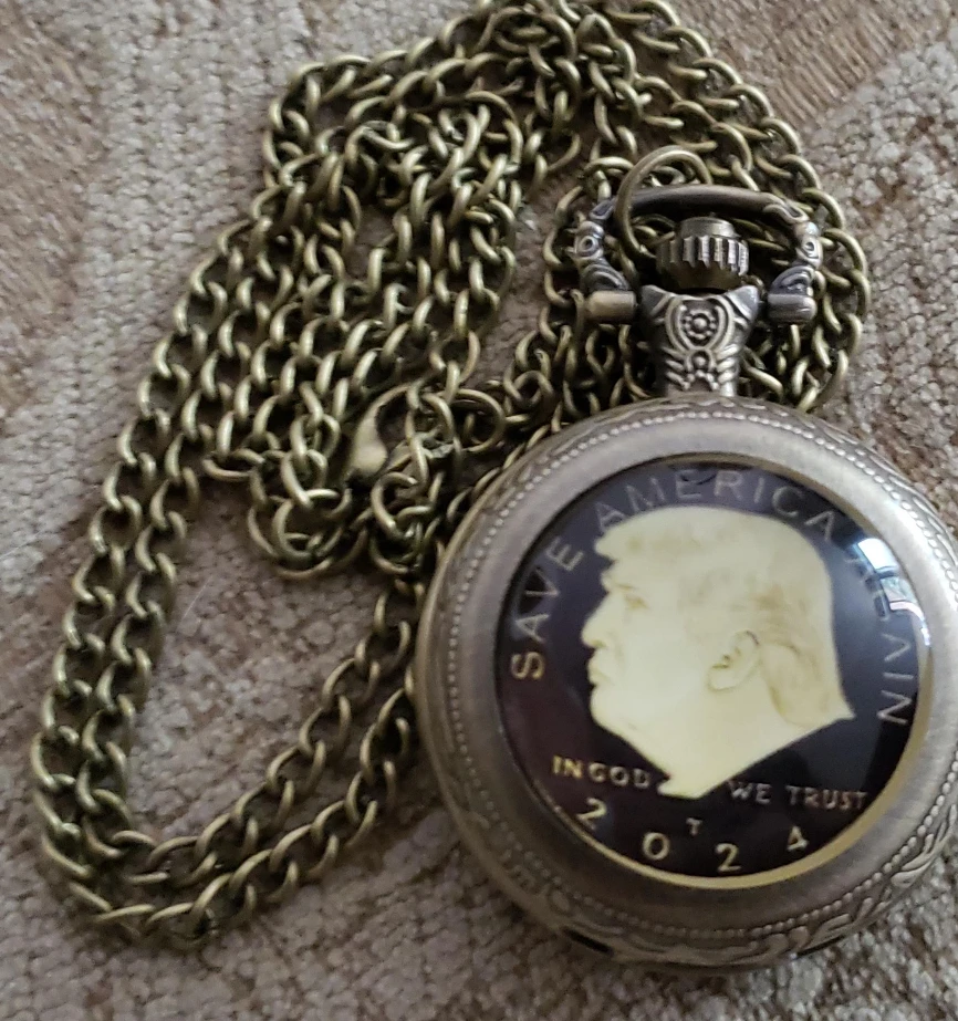 Collectible Pocket Watch with Chain
