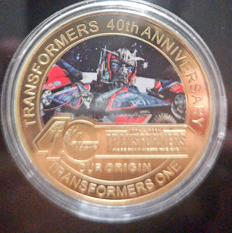 Transformers 40th Anniversary Coin thumbnail
