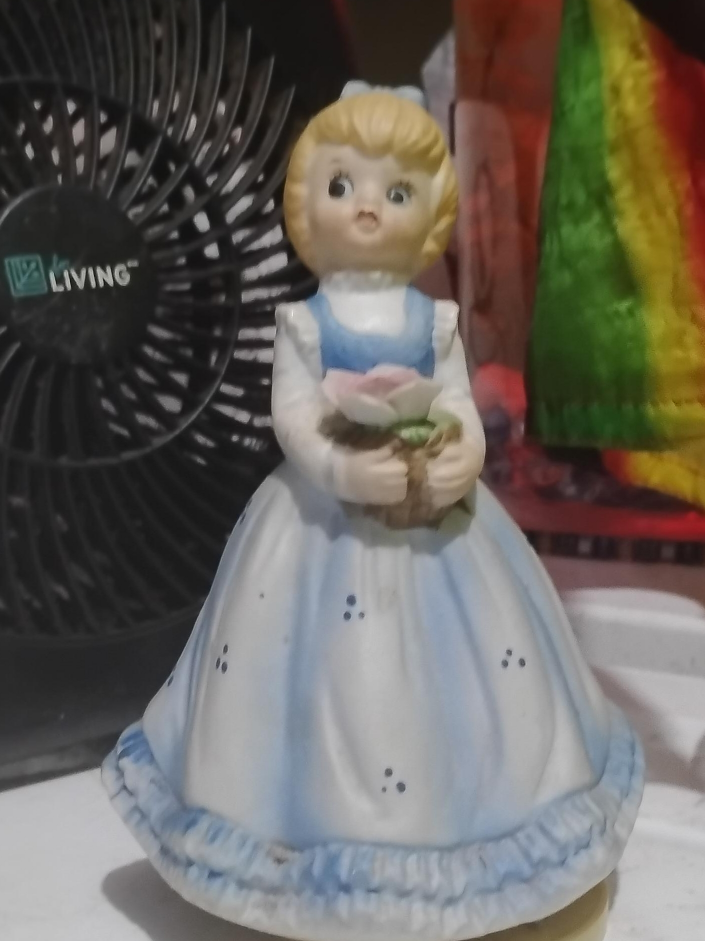 Vintage Porcelain Doll Figurine thumbnail
