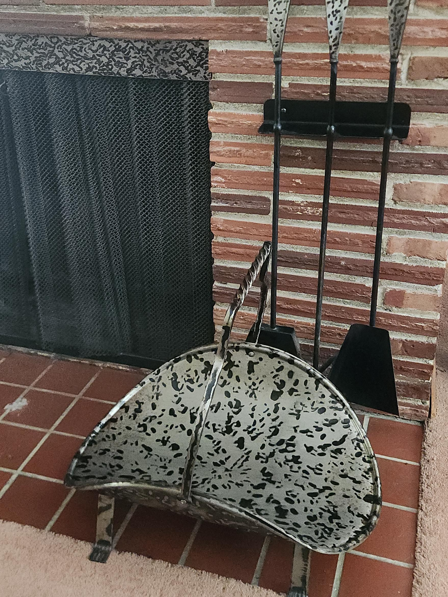 Matching Fireplace Tools, Log Holder & Fireplace Screen thumbnail