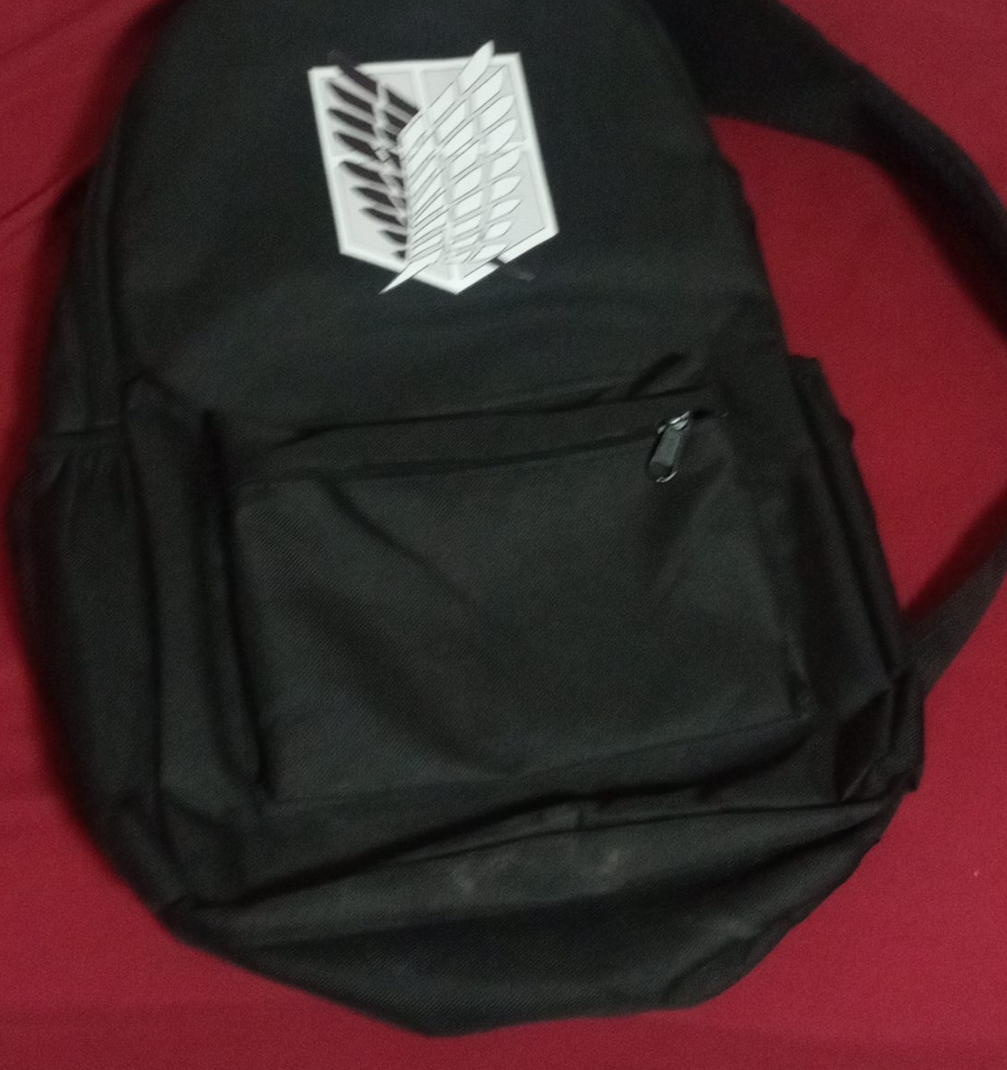 Attack on Titan Black Backpack thumbnail