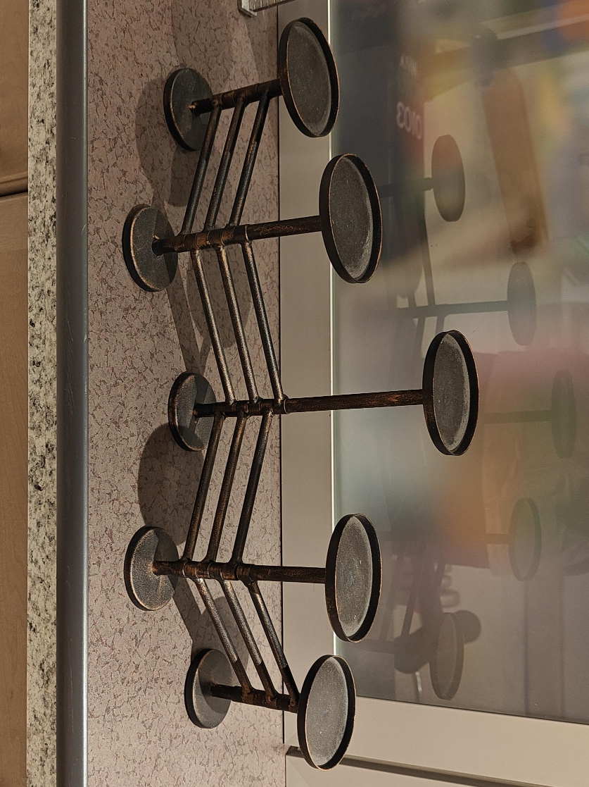 Metal Candle Holder - 5 Candle Stand image indicator(2)