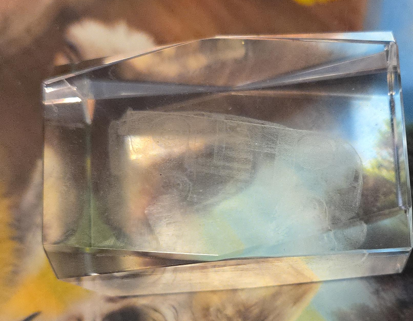 Crystal Car Paperweight thumbnail
