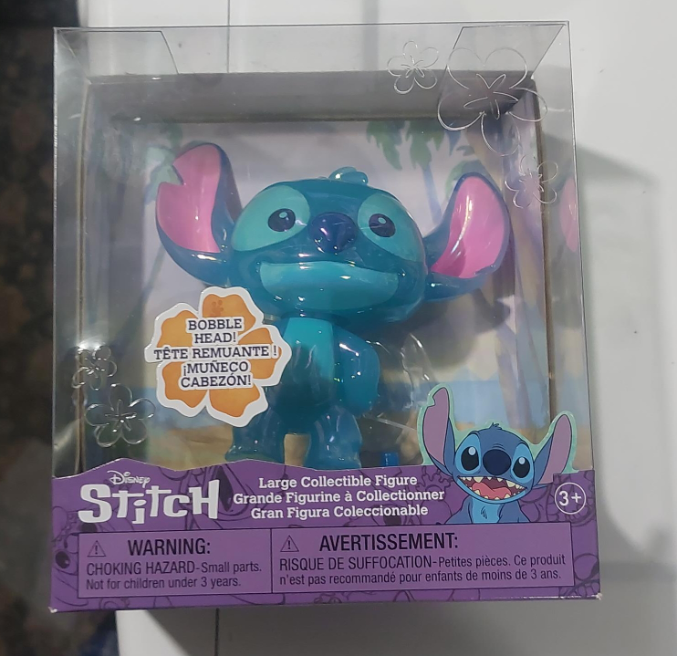 Disney Stitch Large Collectible Figure (Bobble Head) thumbnail