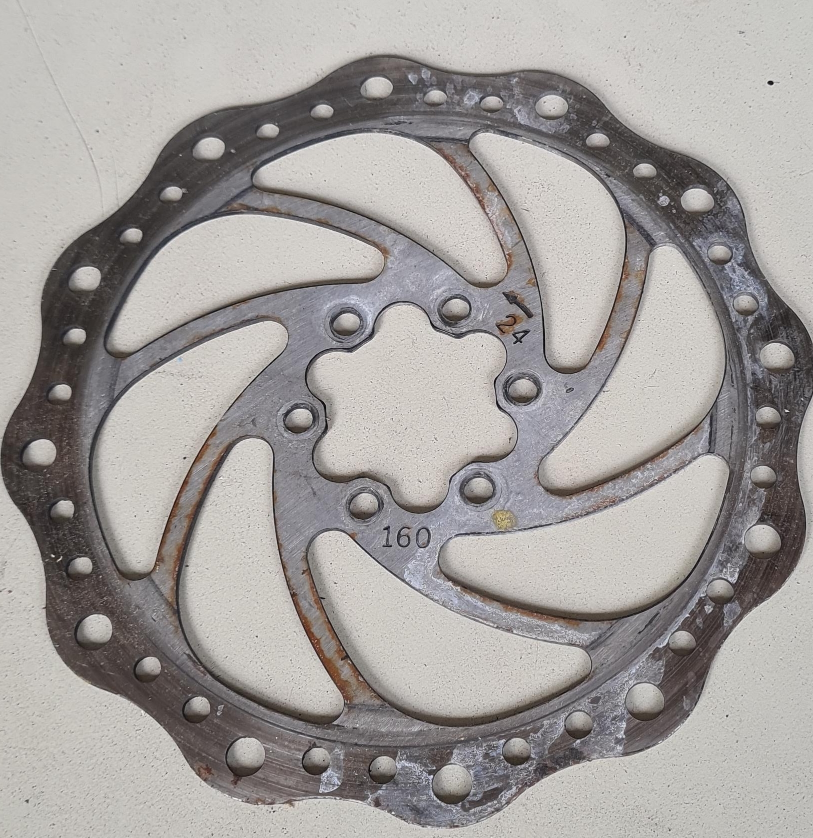 Bike Disc Brake Rotor 160mm thumbnail