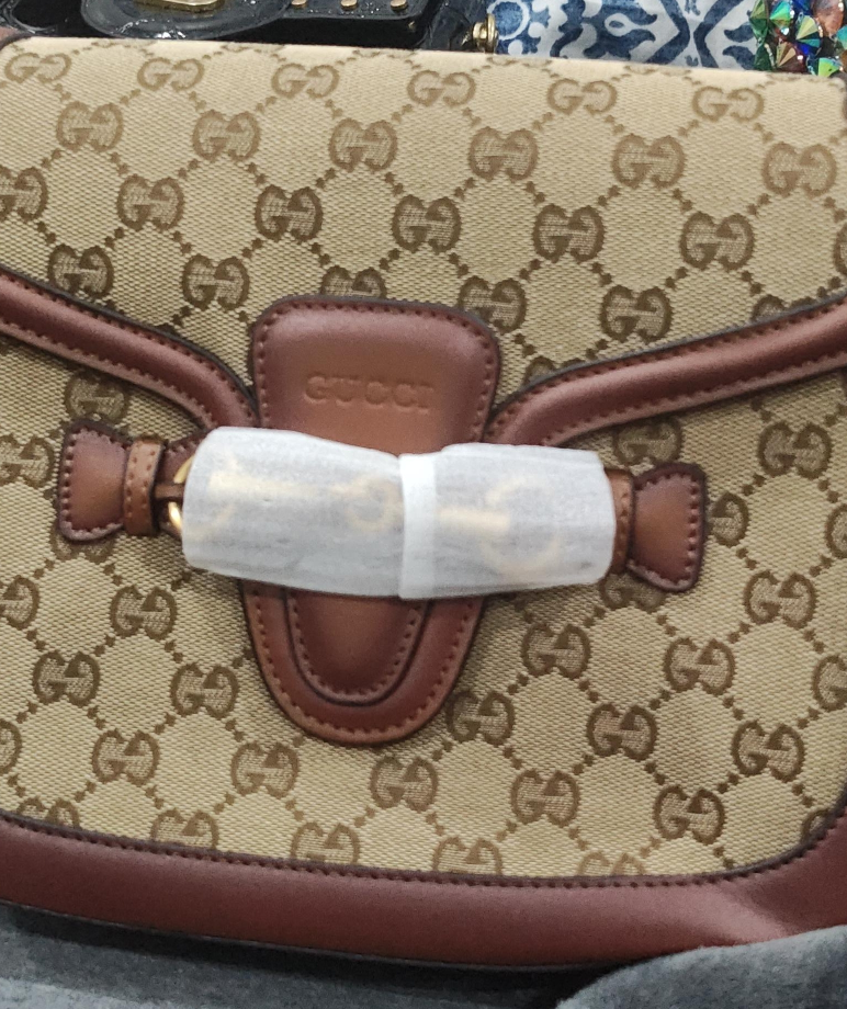 Gucci Beige/Brown Shoulder Bag - New