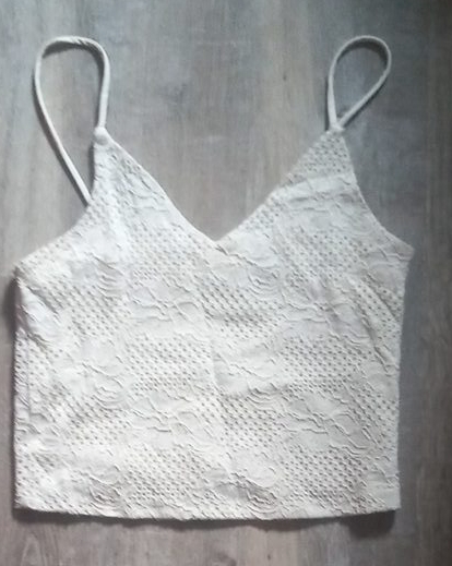 White Lace Cami Top thumbnail
