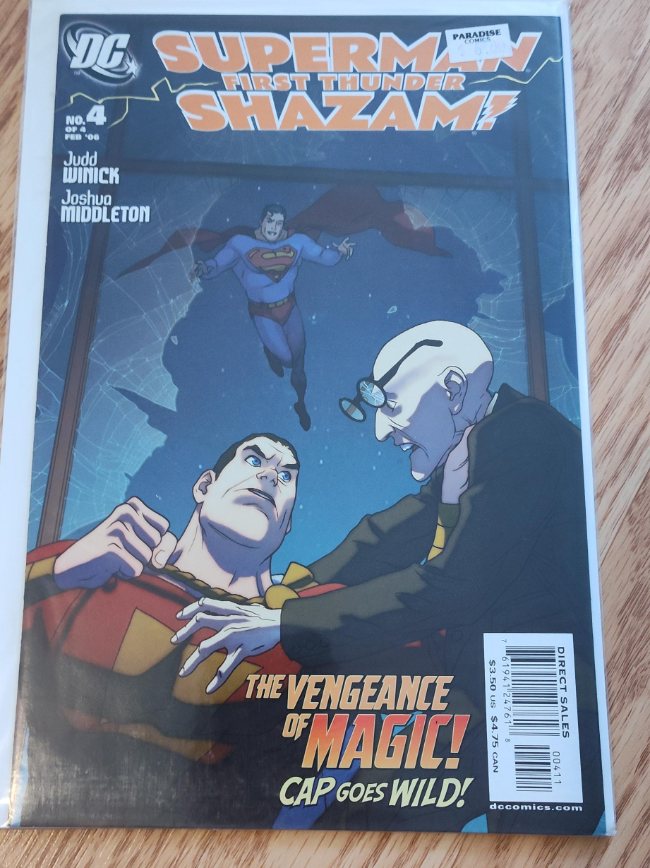 DC Superman/Shazam! First Thunder #4 Comic Book thumbnail