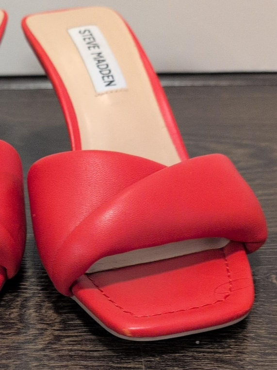 Steve Madden Red Heels, Size 8