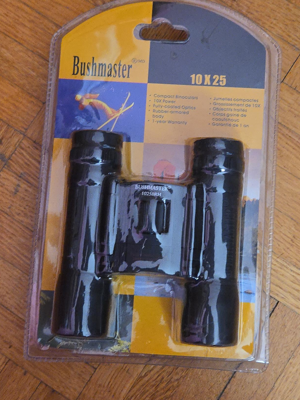 Bushmaster 10x25 Compact Binoculars - New thumbnail