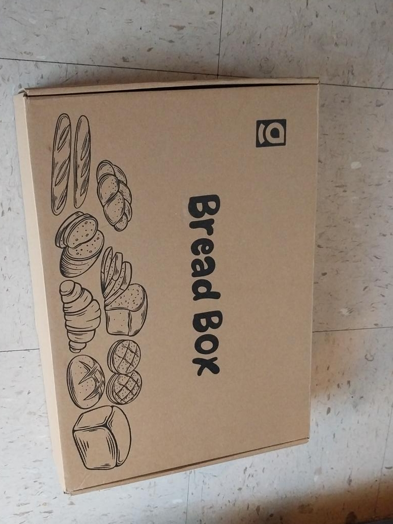 Cardboard Bread Box Container