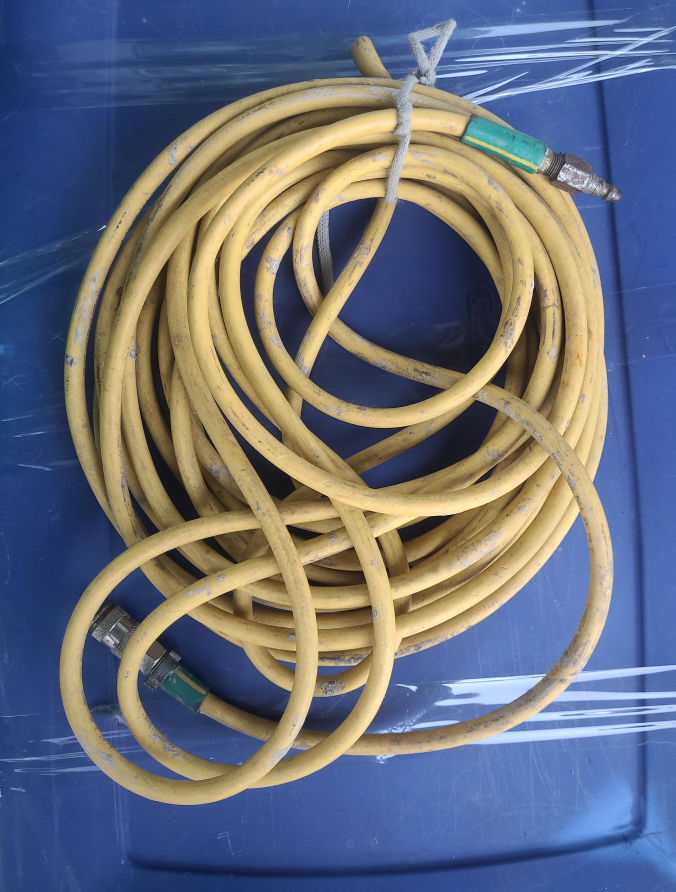 Yellow Air Compressor Hose thumbnail