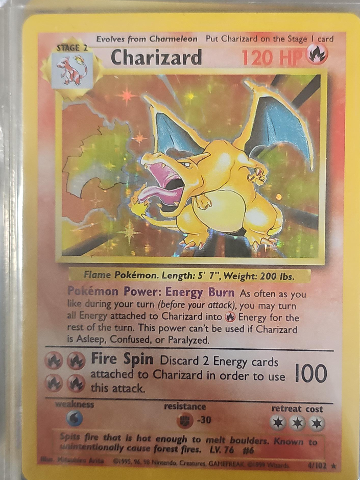 Charizard Pokemon Card thumbnail