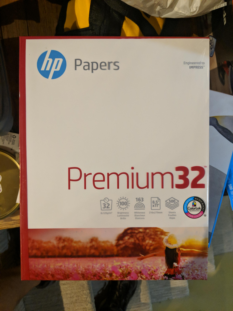 x2 HP Premium32 Paper - 500 Sheets thumbnail