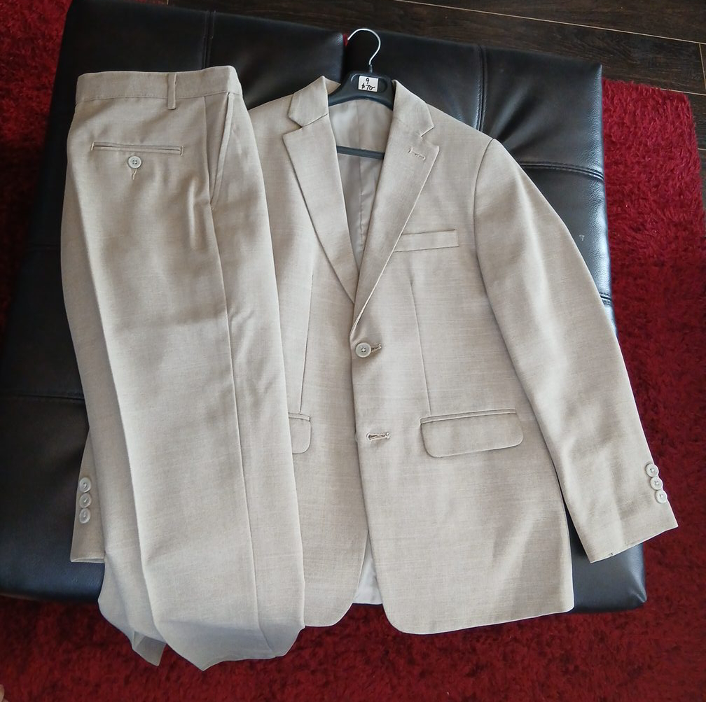 Boy's Suit - Beige-light brown thumbnail