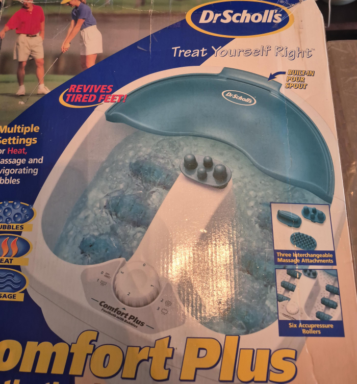 Dr. Scholl's Comfort Plus Footbath with Bubbles thumbnail