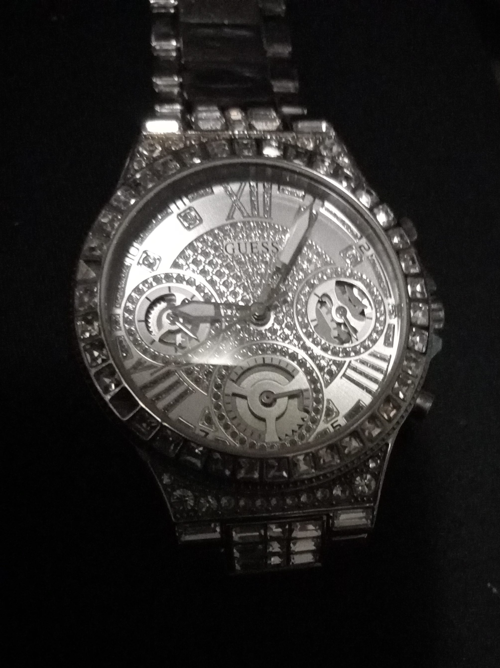 Guess Women's Silver-Tone Watch thumbnail