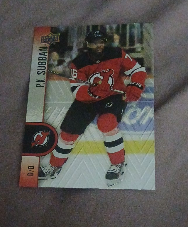 P.K. Subban Upper Deck Hockey Card thumbnail