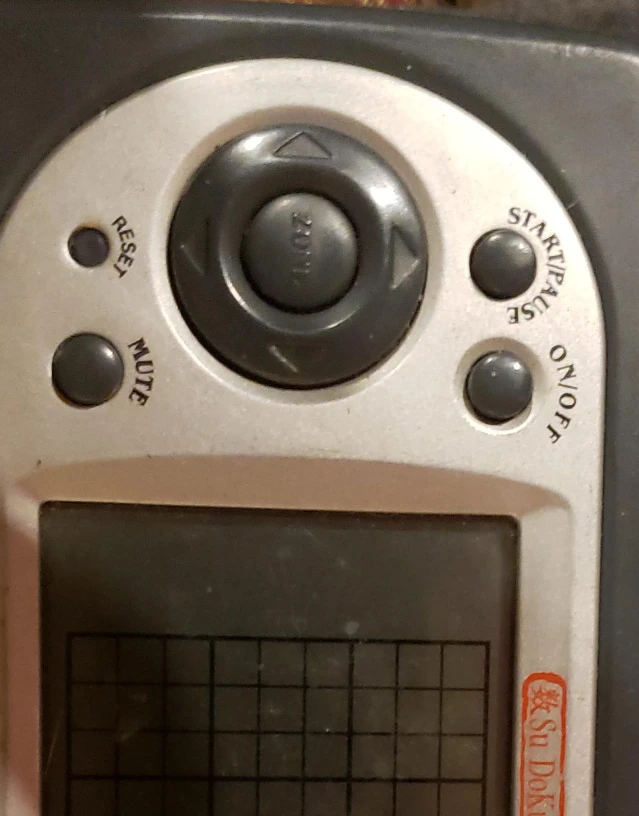 Handheld Sudoku Game