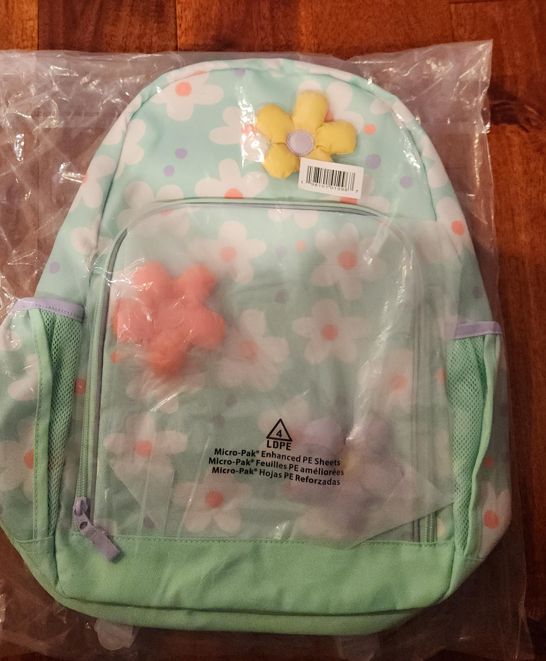 New Cat & Jack Kids' Floral Backpack thumbnail