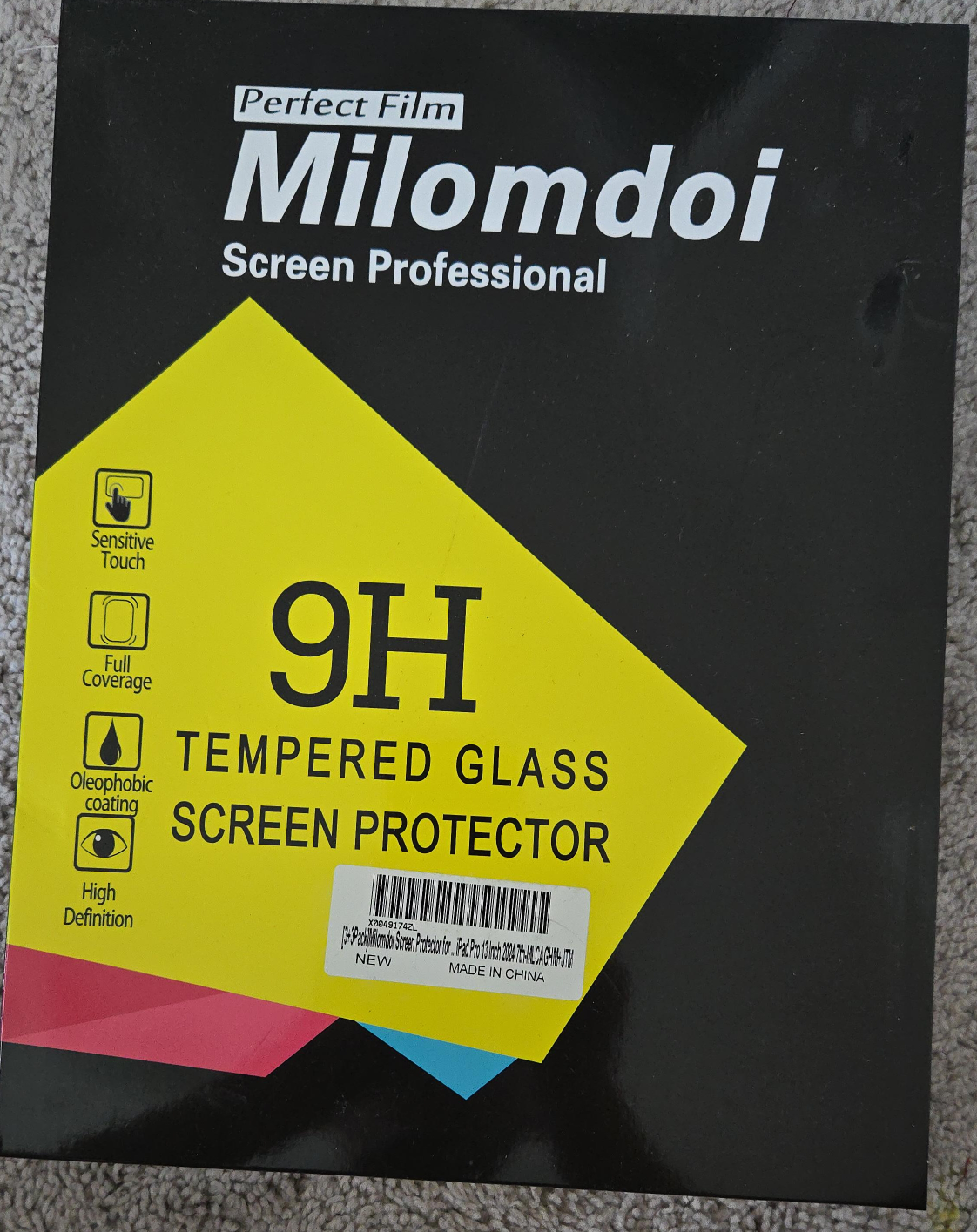 New Milomdoi iPad Pro 13" Screen Protector thumbnail