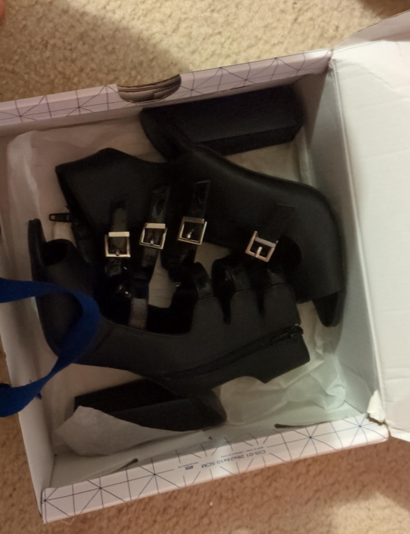 Black Gladiator Heeled Sandals