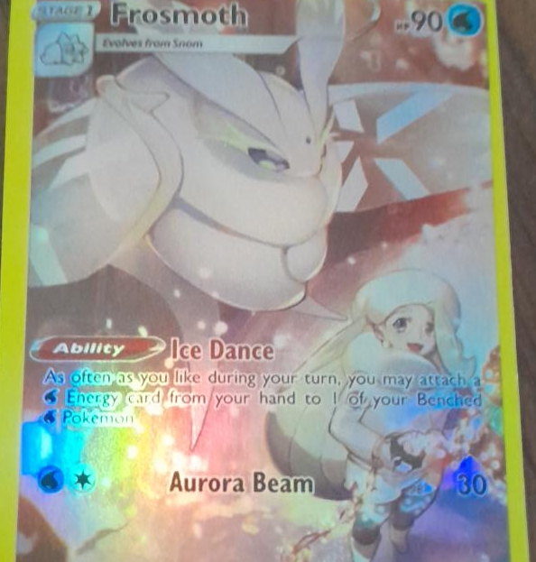 Frosmoth Pokemon Card thumbnail
