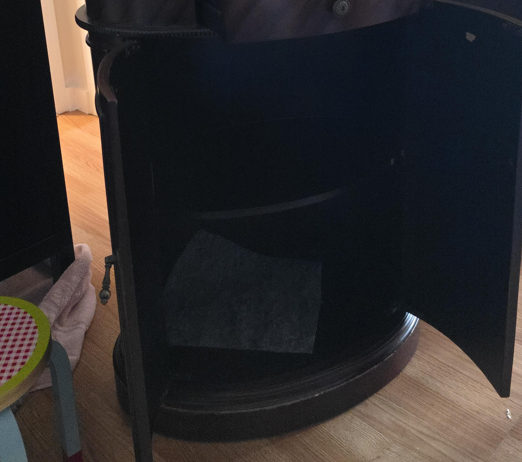 Round Accent Table Cabinet thumbnail