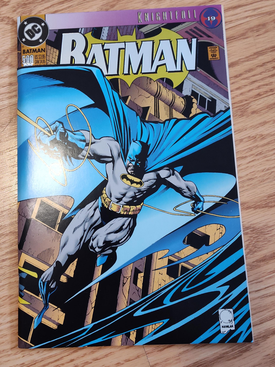 Batman 500 Knightfall Comic Book thumbnail