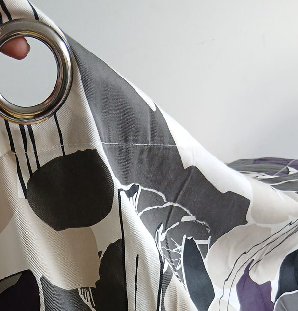 ikea Abstract Floral Pattern Curtain, 3 panels - photo 3