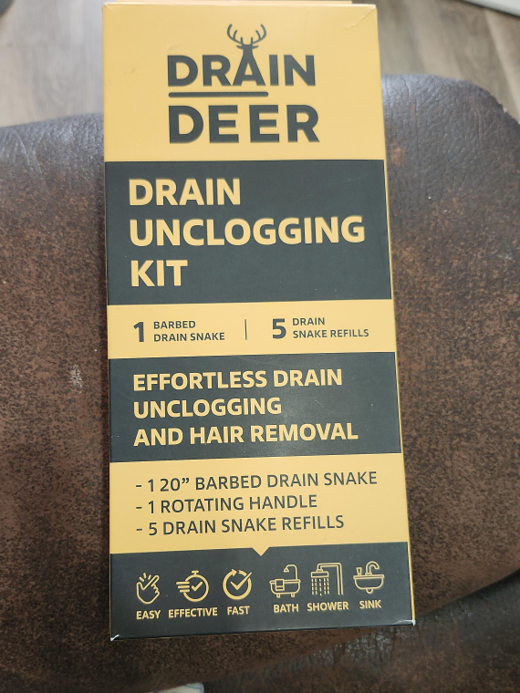 Drain Deer Unclogging Kit - New in Box thumbnail