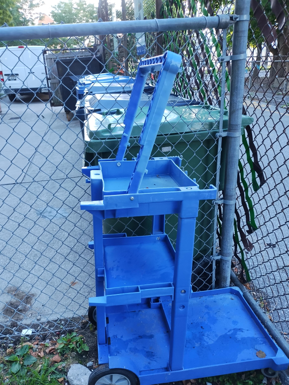 Blue Utility Cart thumbnail