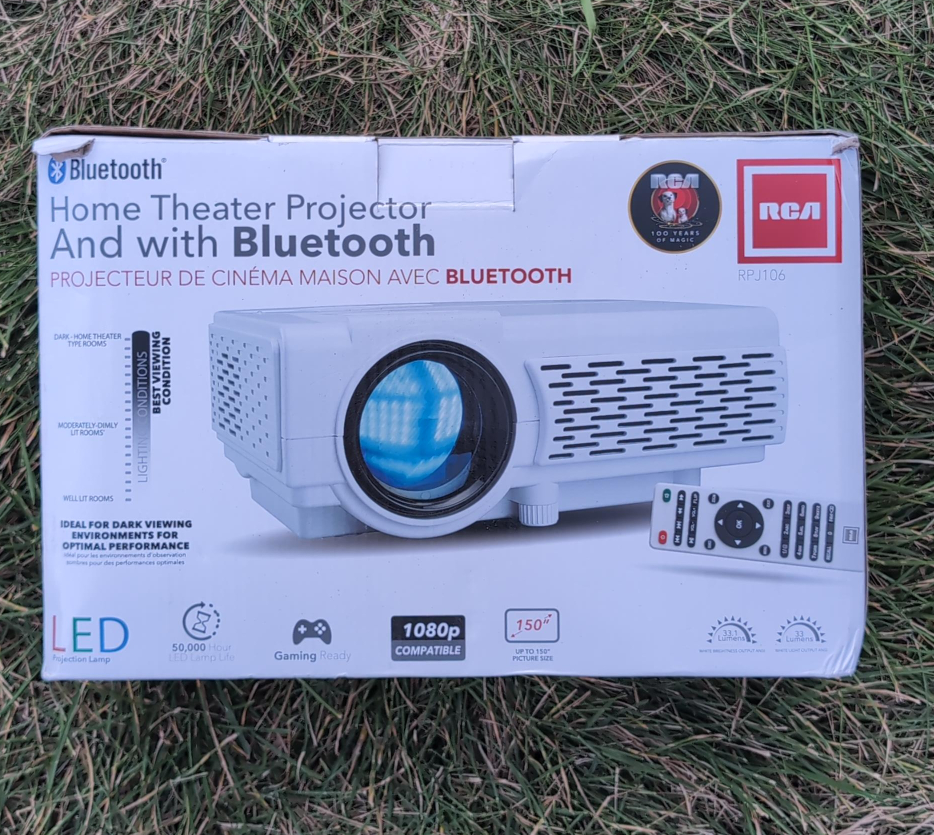 RCA Home Theater Projector with Bluetooth - RPJ106 thumbnail
