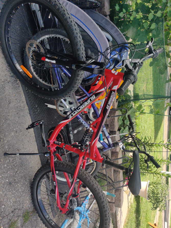 Supercycle Scrambler Mountain Bike - Red/Black
